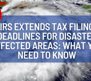 hurricane disaster tax relief