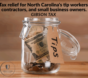 North Carolina tip workers and small business owners reviewing Big Beautiful Bill tax benefits