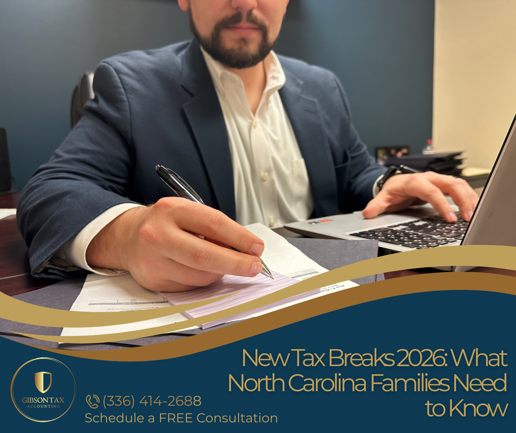 North Carolina tax accountant helping clients maximize new tax breaks 2026