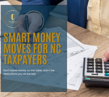 Gibson Tax accountant helping North Carolina client navigate Trump tax changes 2026